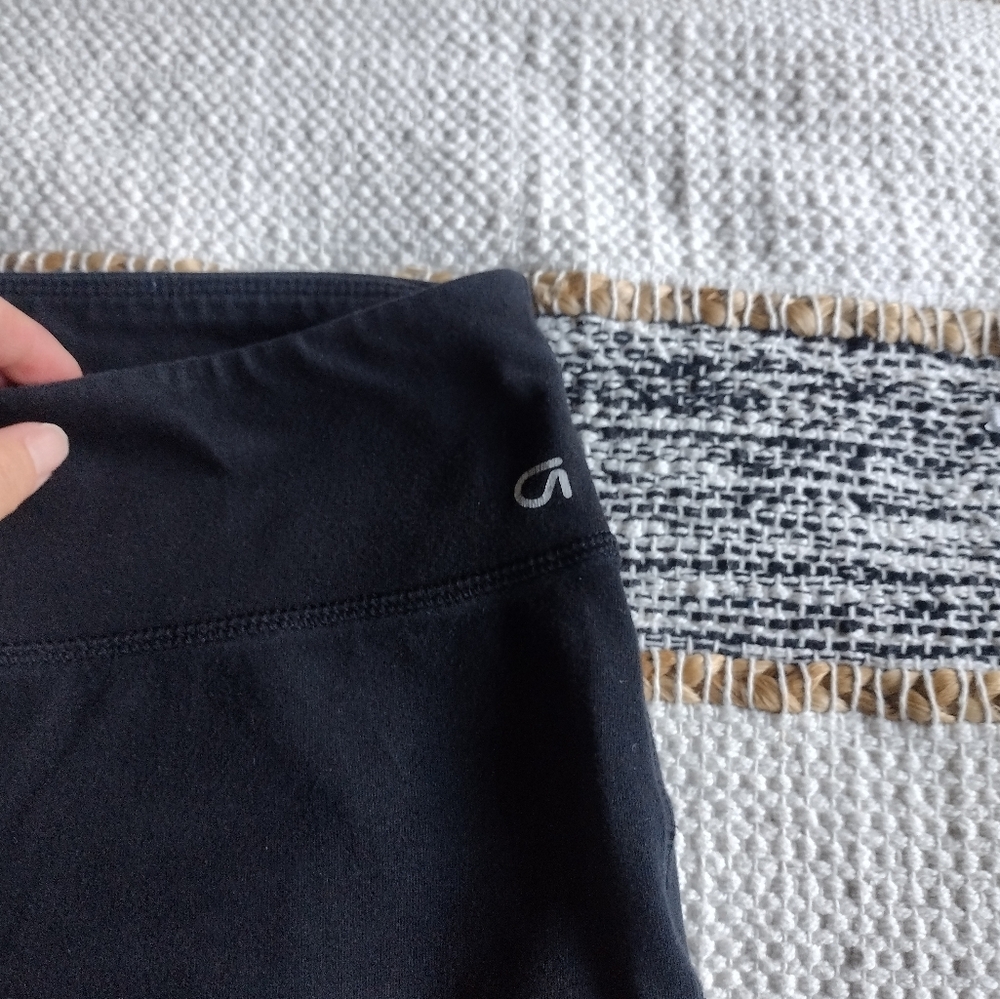 3 / $25 GAP Cotton Leggings Black size S - Picture 2 of 4